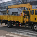 Grue montée sur camion à flèche télescopique rigide pour le fret